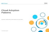 Cloud adoption patterns