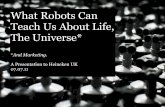 What robots can teach us 07.07