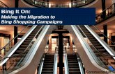 SEMrush Webinar: Making the Migration to Bing Shopping Campaigns