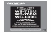 WS-600S Instructions