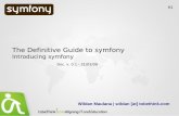 Introducing symfony