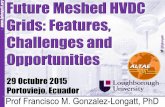 Future Meshed HVDC Grids: Challenges and Opportunities, 29th October 2015, Portoviejo Ecuador