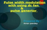 Pulse width modulation (PWM)