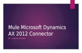 Mule Microsoft Dynamics AX 2012 Connector