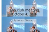 Leo club meeting