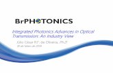 Integrated Photonics Advances in Optical Transmission: An Industry View