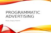 IAB Turkey - Programmatic Advertising Training by Mutlu Dogus Yildirim