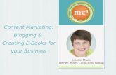 Content Marketing: Blogging & Creating eBooks For Your Business