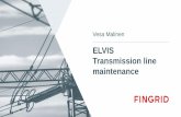 ELVIS transmission line maintenance ELVIS event. Vesa Malinen