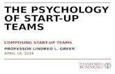 Composing Startup Teams w/ Lindy Greer, GSB Professor
