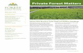 PFLA Private Forest Matters Newsletter — Winter 2015-2016