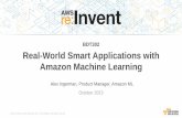 (BDT302) Real-World Smart Applications With Amazon Machine Learning