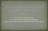 Nuclear medicine in oral & dental medicine & surgery2