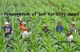 Preparation of soil fertility maps