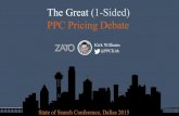 The Great PPC Pricing Debate - State of Search 2015