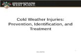 Cold weather injury training, U.S. Army Garrison West Point