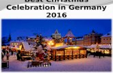Best Christmas Celebration in Germany 2016
