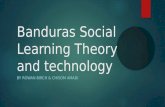 Banduras social learning theory