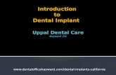Introduction to Dental Implants - Uppal Dental Care, Hayward CA