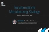 Traction Forge: Transformational Manufacturing Strategy