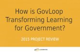 How is GovLoop Transforming Learning for Government?