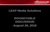 ROUNDTABLE 2016: LEVER