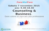 Counseling&Business: lavorare con il counseling