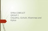 Syrian conflict