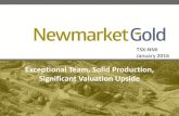 Newmarket gold corporate presentation january 5 2016