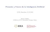Present i futur de la intel·ligència artificial   hèctor geffner - debats icrea - cccb