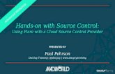 Hands-on with Source Control: Using MadCap Flare with a Cloud Source Control Provider