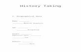 History taking for nursing students