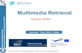 Multimedia retrieval (DCU 2016)