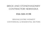 BRICK AND STONEMASONRY CONTRACTOR NEBRASKA 816-500-4198