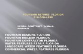 Fountain Repairs Florida 816-500-4198
