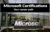 Microsoft Certifications - Your career path