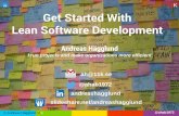 Get Started with Lean Software Development by Andreas Hägglund