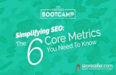 Simplifying SEO: The 6 Core Metrics You Need To Know