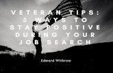 Veteran tips  5 ways to stay positive during your job search