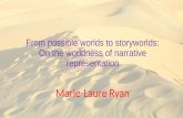 Marie-Laure Ryan, On the Worldness of Narrative Representation