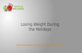 Losing Weight During the Holidays