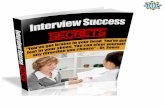 Interview success stories