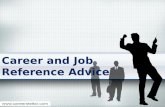Find effective career and job reference advice
