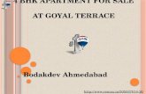 4 bhk apartment for sale @goyal terrace bodakdev