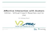 V2me - Virtual Coach Reaches out to me