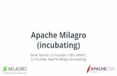 Apache Milagro Presentation at ApacheCon Europe 2016