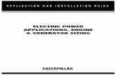 09   electric power generator application & sizing