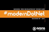 Modern Web Development Workflow backed by .NET