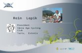 рейн лепик   опыт эстонии в развитии велодвижения (конференция в могилёве 12-05-2016)