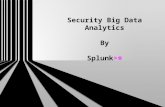 Security Big Data Analytics
